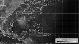 1992 Andrew - 4 Kilometer Resolution Visible Satellite Imagery Animation (HD 1280x720)