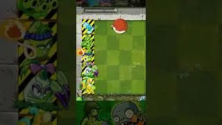 PvZ2 - Missile Toe & 4 Plants vs Fat Weasel #Shorts #pvz2 #pvz #pvz2gameplay #pvzmobile