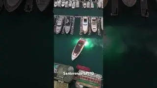Sanlorenzo SP110 in the house #yachting #aberdeen #djiflip #hongkong #travel
