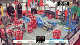 2015 VRC Arts Q132 - 5107 5776 vs 8957 2114A - 49 to 62 - VEX Worlds 2015 - Arts Division