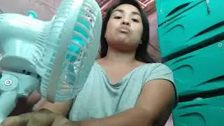 #desk fan review#66sale # mini electric fan sulit ngaba?