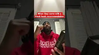 When they come with a black book recommendation