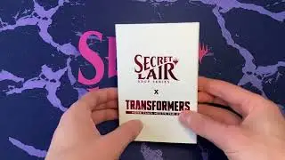 Secret Lair Transformers:Optimus Prime vs. Megatron Foil Edition / Magic the Gathering (SL) Unboxing