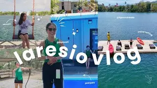 team building at laresio 2024: extreme lakeside & pool park activities + villa & campsite tour! ✨