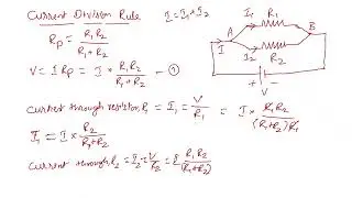 Current Division Rule