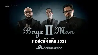 Boyz II Men en concert &agrave; Paris en d&eacute;cembre 2026 !