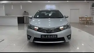 Toyota Corolla Altis 1.6L CVT Elegance LED Keyless 2016 Silver - SLA1643R