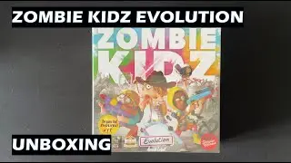 Unboxing Zombie Kidz Evolution Board Game