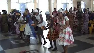 Ladies in the house worship Accra Ghana Lamb of God Ministries