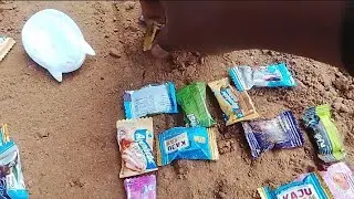Chocolate ground video toy candy 