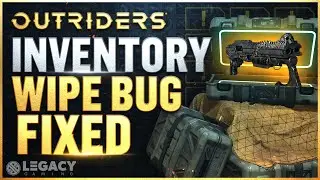 Outriders - SAFE TO PLAY? Inventory Wipe Fixed & Item Restoration News