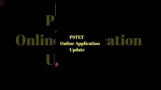 PSTET Application Process Update #pstet#pstet2022 #pstet2023#pstetapplication#mathematicsmiracle