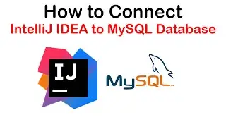 How to connect IntelliJ IDEA to MySQL Database