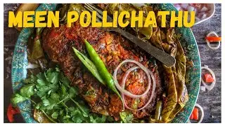 Vazhai ilai meen porichathu| Meen Pollichathu Cook with Comali| Kerala style Banana leaf fish fry