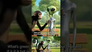 Spider Monkey VLOGS Short - Spider Monkey Talks to an Alien 