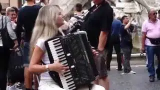Piazza Navona accordion player
