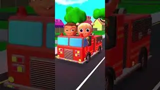 The fire truck is here! 🚒🔥| Nursery Rhymes & Kids Songs