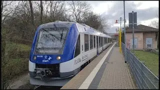 Abfahrt RB 24452 mit iLint in Hundstadt