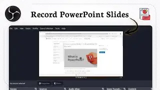 How to capture a PowerPoint with OBS Studio