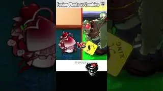 Fusion Plants vs Fusion Zombies all level comparison ☠️ #pvzfusion #shorts