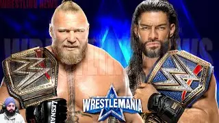 Brock Lesnar vs Roman Reigns Winner Take All Wrestlemania 38 Wrestling News