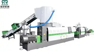 Plastic PP PE film pelletizing line