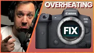 How To Stop Canon EOS R5 & R6 Overheating - Unlimited 8K Video?