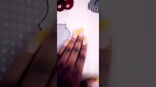 For the ladies,nail thingy ,Yellow looks good on you .