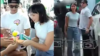 Daniel Padilla and Kaila Estrada magkasama sa isang Thanksgiving event