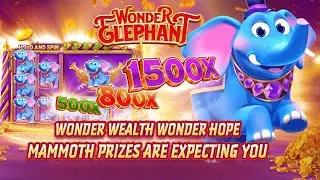 Wonder Elephants Slot Game of JDB Gaming|Lucky Gameplay Big Wins
