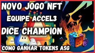 NOVO JOGO NFT - DICE CHAMPION - COMO JOGAR E FARMAR TOKENS $ASG
