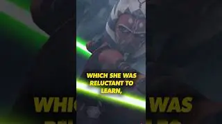 Why does Ahsoka have 2 lightsabers?