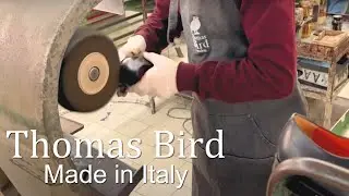Thomas Bird Shoes, Handcrafted in Italy - making Italian shoes
