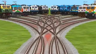 Local train simulator moment dijle enjeen and train video indian railway crossing sim classic videos