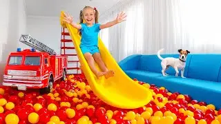 The Floor is Lava - Children Song by Maya and Mary