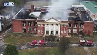 Plans to move forward after fire at old Bedford Middle School