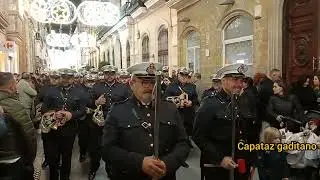 pasacalle ccytt rosario de Cádiz encuentro de banda Cádiz 2023