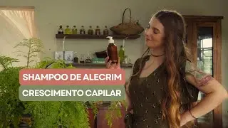 Shampoo de Alecrim e Hortelã | Crescimento capilar, combate a queda de cabelo e a caspa