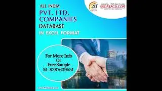 All India Pvt.  LTD. Companies Database