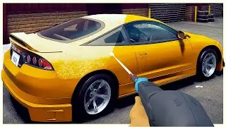 Строим автомойку в автомастерской — Car Mechanic Simulator 2021