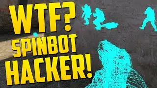 FIRST SPINBOT HACKER! - CS GO Overwatch Funny Moments