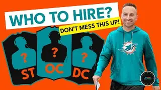 How will Miami Dolphins HC Jeff Hafley build his coaching staff?