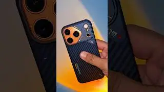 Case Aulumu for iPhone 17 Pro. Model case A17 aramid fiber/aluminum #asmr #aulumu #phonecase