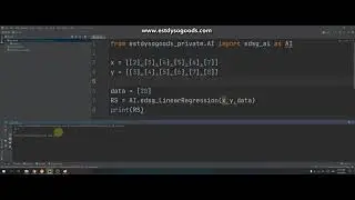 BASIC AI IQOPTION : EP4 : ทำนายสิ่งที่จะเกิดในอนาคตด้วยข้อมูลที่มีอยู่ Simple Linear Regression
