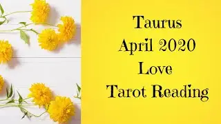 Taurus April 2020 💖 ~ YOU vs. THEM ~ Love Tarot Reading