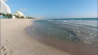 Fort Lauderdale Beach - Beach Cuts and Damage from Rough Weather