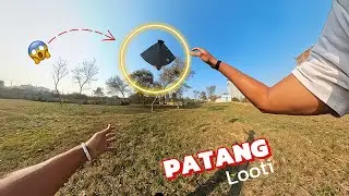 PATANG LOOTI GROUND MAI😱🪁 CAUGHT KITES #2026 #caughtkite 