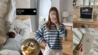 7AM MORNING ROUTINE 2026 🌅 healthy + mindful habits for a productive day