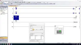 Usage of PLC increase and decrease counter