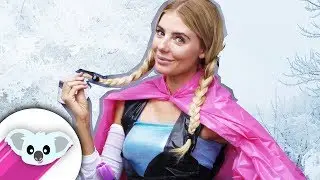 Frozen: Princess Anna Costume with Rochelle Fox  | DIY & How to | Disney Party Ideas| 99 Cent Cospla